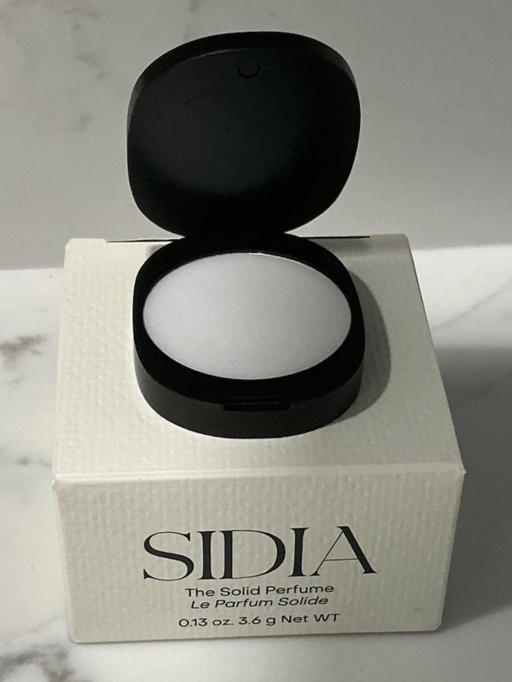 Sidia The Solid Perfume In Braless - Leather & Vanilla 3.6g/0.13oz Full Size New